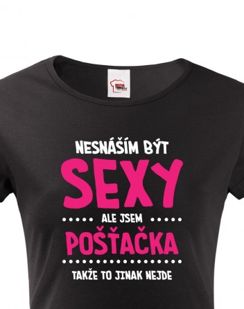 Dámské tričko sexy pošťačka