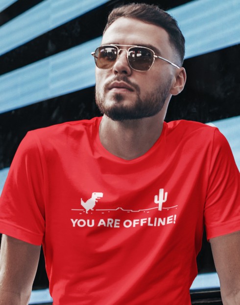 Pánské tričko You are Offline