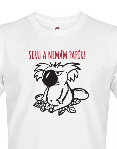 Pánské tričko Seru a nemám papír