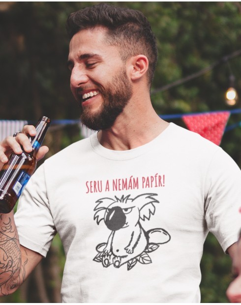 Pánské tričko Seru a nemám papír
