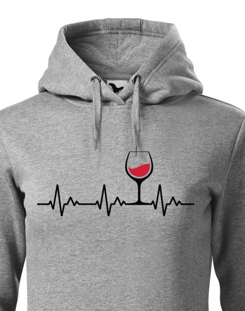 Dámská mikina Tep vína