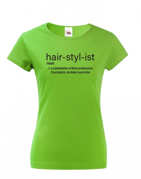 Dámské tričko Hair Stylist