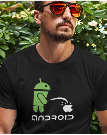 Pánské tričko Android vs Apple