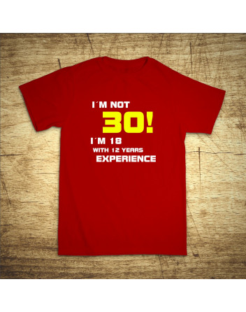 I´am not 30!