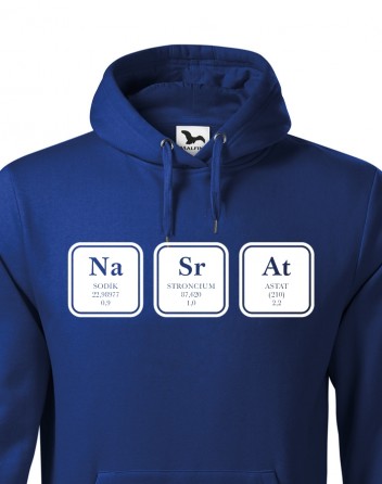 Pánská mikina s potiskem NaSrAt