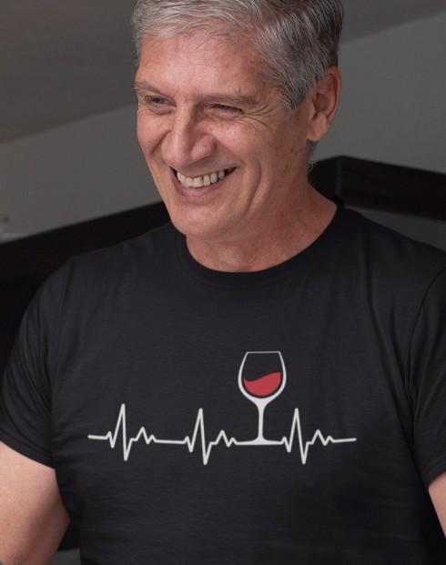 Pánské tričko Tep vína