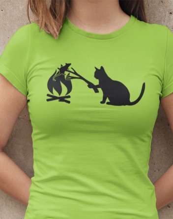 Dámské tričko kočka a myš