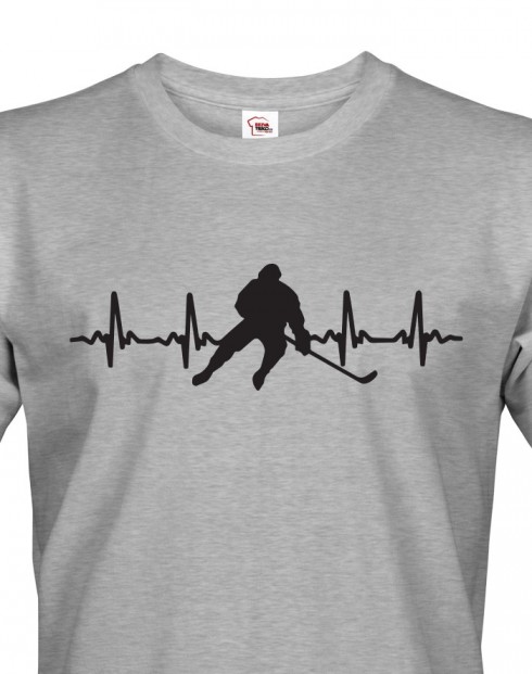 Pánské tričko Tep hokejisty