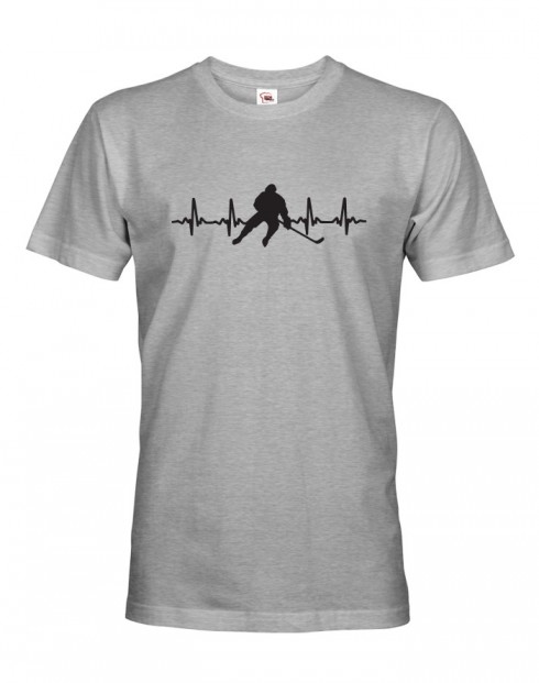 Pánské tričko Tep hokejisty