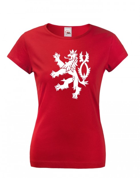 Dámské tričko Český lev