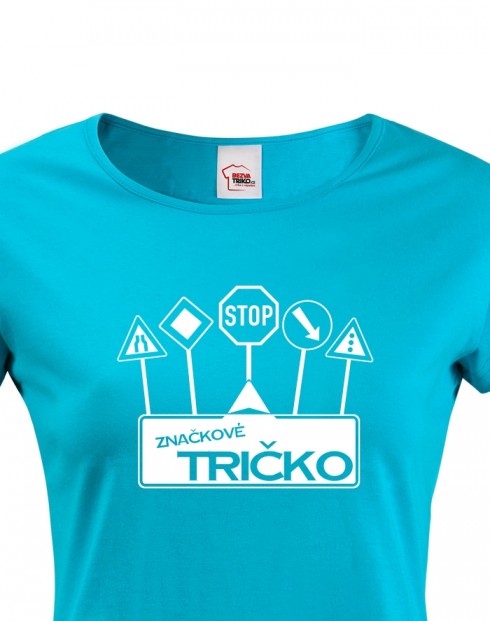 Dámské tričko - Značkové tričko