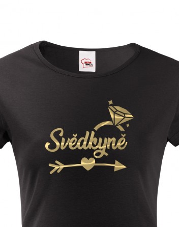 Dámské tričko na rozlučku Svědkyně 3