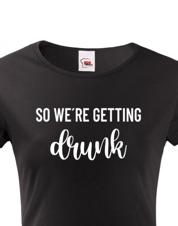 Dámské rozlučkové tričko pro tým nevěsty