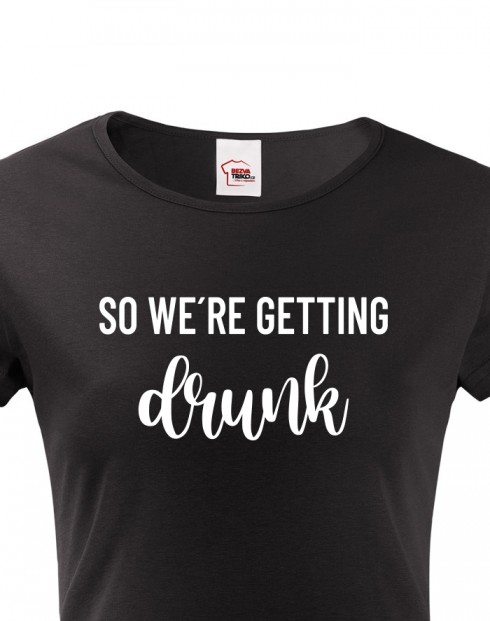 Dámské rozlučkové tričko pro tým nevěsty