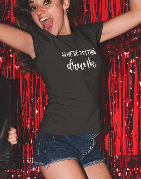 Dámské rozlučkové tričko pro tým nevěsty