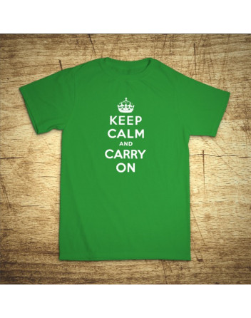 Keep calm and carry on