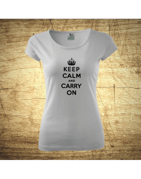 Keep calm and carry on