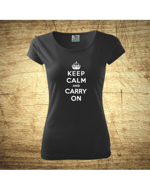 Keep calm and carry on