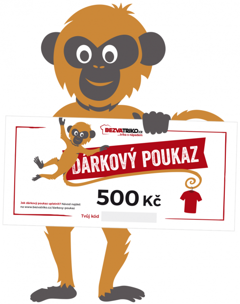 Elektronický dárkový poukaz 500 Kč