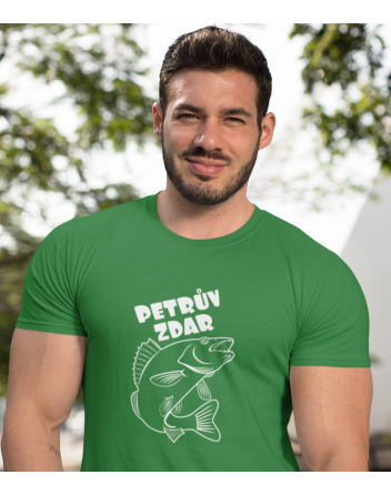 Tričko pro rybáře Petrův zdar