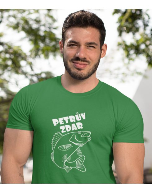 Tričko pro rybáře Petrův zdar