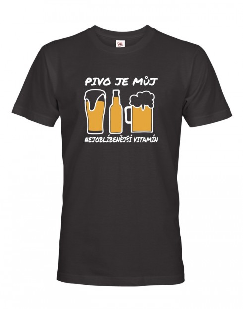 Pánské tričko Pivo je vitamín