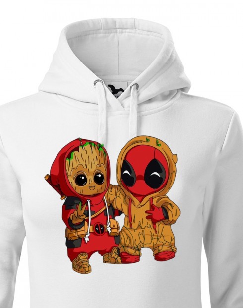 Dámská mikina Deadpool a Groot