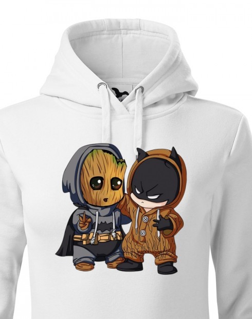 Dámská mikina Batman a Groot