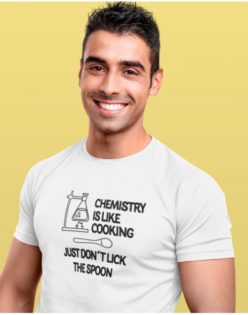 Pánské tričko Chemistry is like Cooking