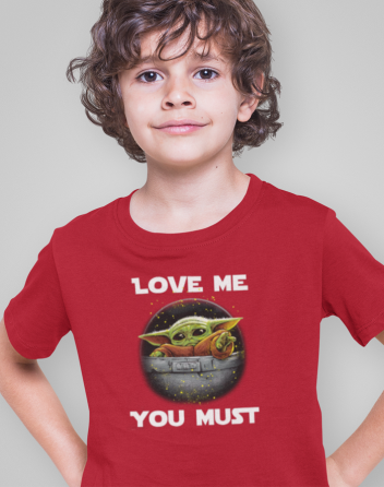 Dětské tričko Baby Yoda