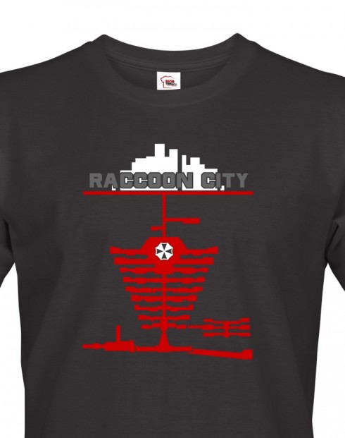 Pánské tričko Racoon city