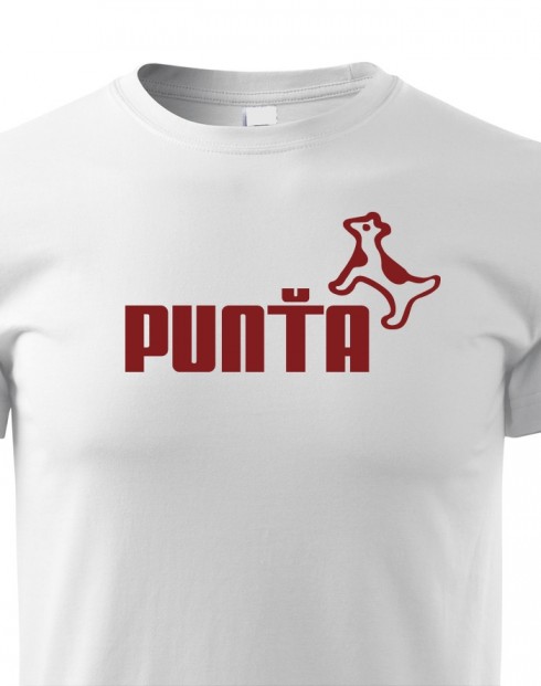 Dětské tričko s vtipným potiskem Punťa