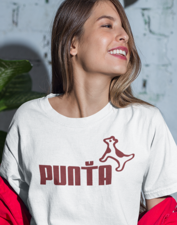 Dámské tričko s vtipným potiskem Punťa