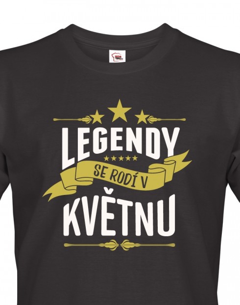 Pánské tričko Legendy se rodí ...