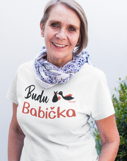 Dámské tričko Budu babička