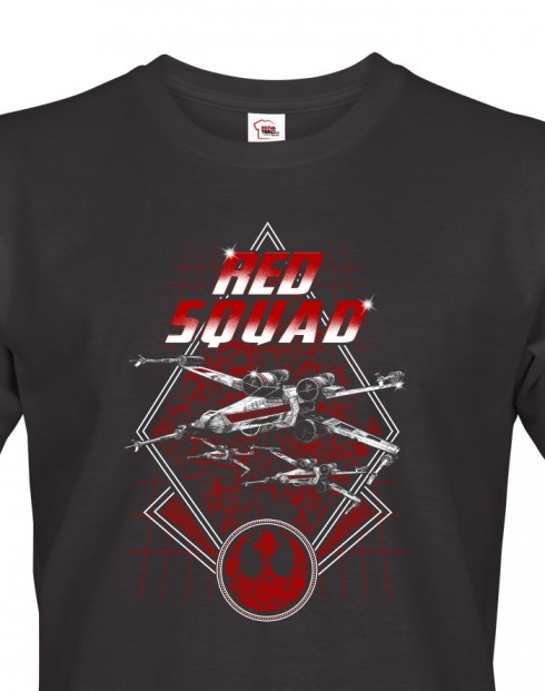 Pánské tričko Star Wars X-Wing Red Squadron