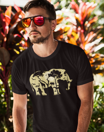 Pánské tričko - Elephant