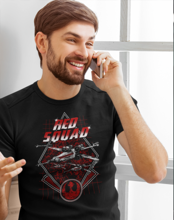 Pánské tričko Star Wars X-Wing Red Squadron