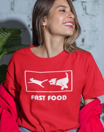 Dámské tričko Fast Food
