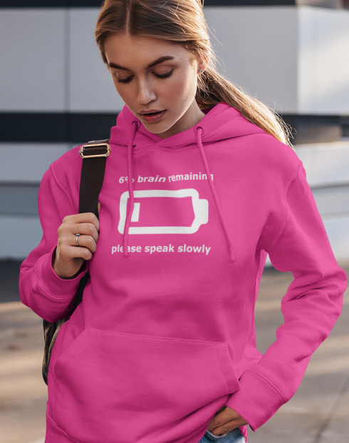 Dámská mikina - Speak slowly