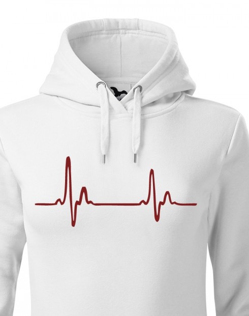 Dámská mikina pro doktorky a sestřičky Pulz