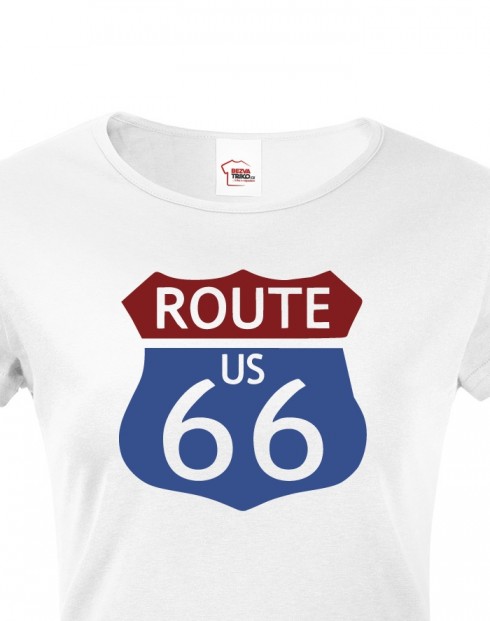 Dámské tričko - Route 66