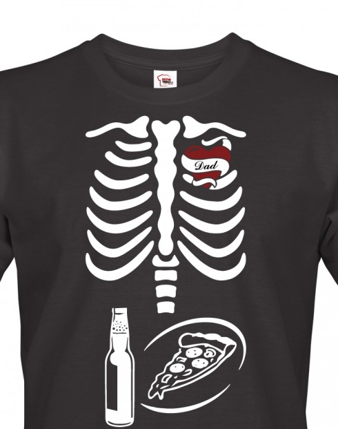 Pánské tričko - kostrička