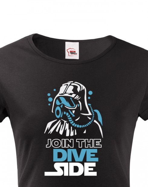 Dámské tričko - Join the Dive Side