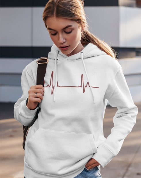 Dámská mikina pro doktorky a sestřičky Pulz