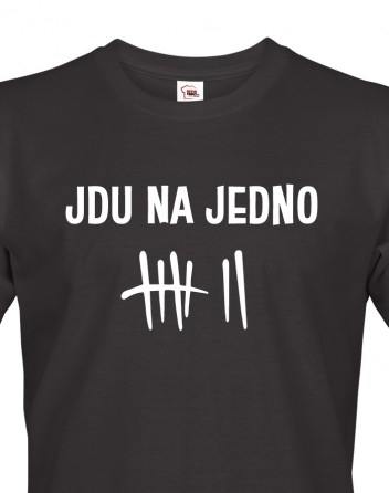 Pánské tričko - Jdu na jedno