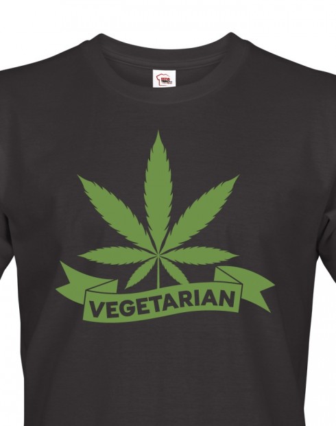 Pánské tričko - Weed vegetarian