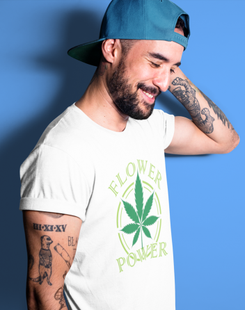 Pánské tričko - Flower power