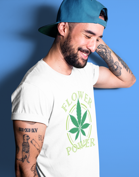 Pánské tričko - Flower power