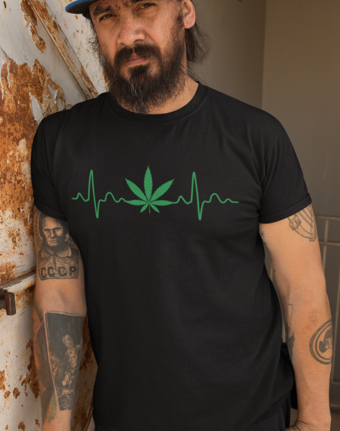 Pánské tričko - Pulz weed